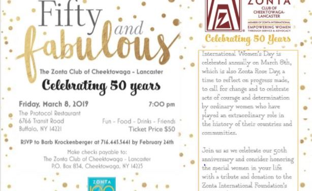 Fabulous & Fifty, March 8th