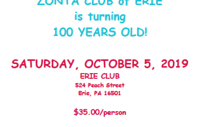 ZC of Erie Celebrating 100 Years
